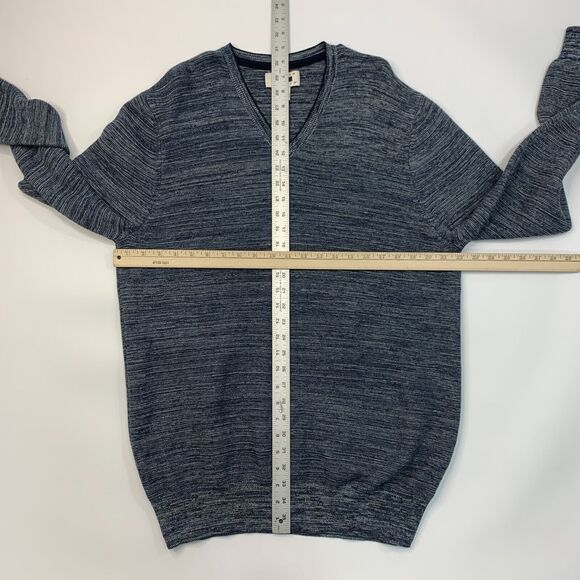 Joseph Abboud Sweater Mens XL Extra Large Spacedye V Neck Pullover Long Sleeve - Picture 6 of 11